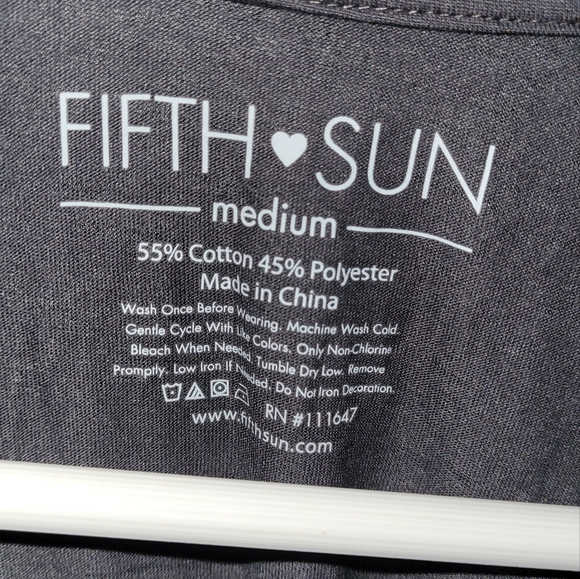 Ladies Fifth Sun Mug Life Muscle shirt tank - Picture 4 of 6